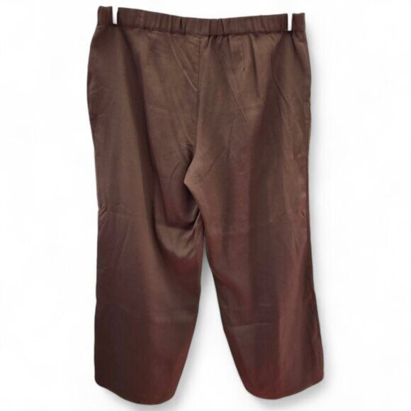 JJill Pure Jill NWOT Draped Wide Leg Pants in Shale (Size 2XL) - Picture 3 of 9